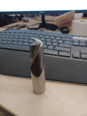 Weldon End Mill 1'' Dia B 32-7 189 HS
