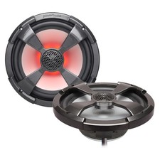 PowerBass XL-82SST - 8" Shallow Mount Speakers RGB LED, Powersports/Marine