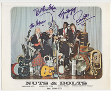 Nuts & Bolts Signed 8 x 10 Picture / Autographed British Musical Comedy Group