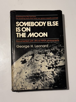 #ad #ad First Hardcover Edition Somebody Else Is on the Moon by George H. Leonard Book $120.00