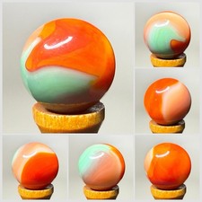 Vitro Agate Parrot Marble .60 NM
