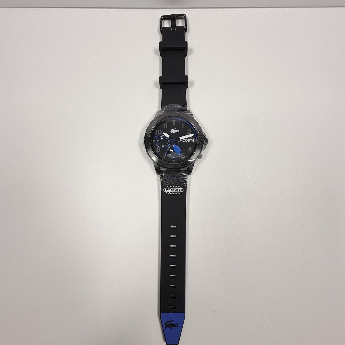 Lacoste Endurance 2011206 Multifunction Black Dial Black  display picture 3