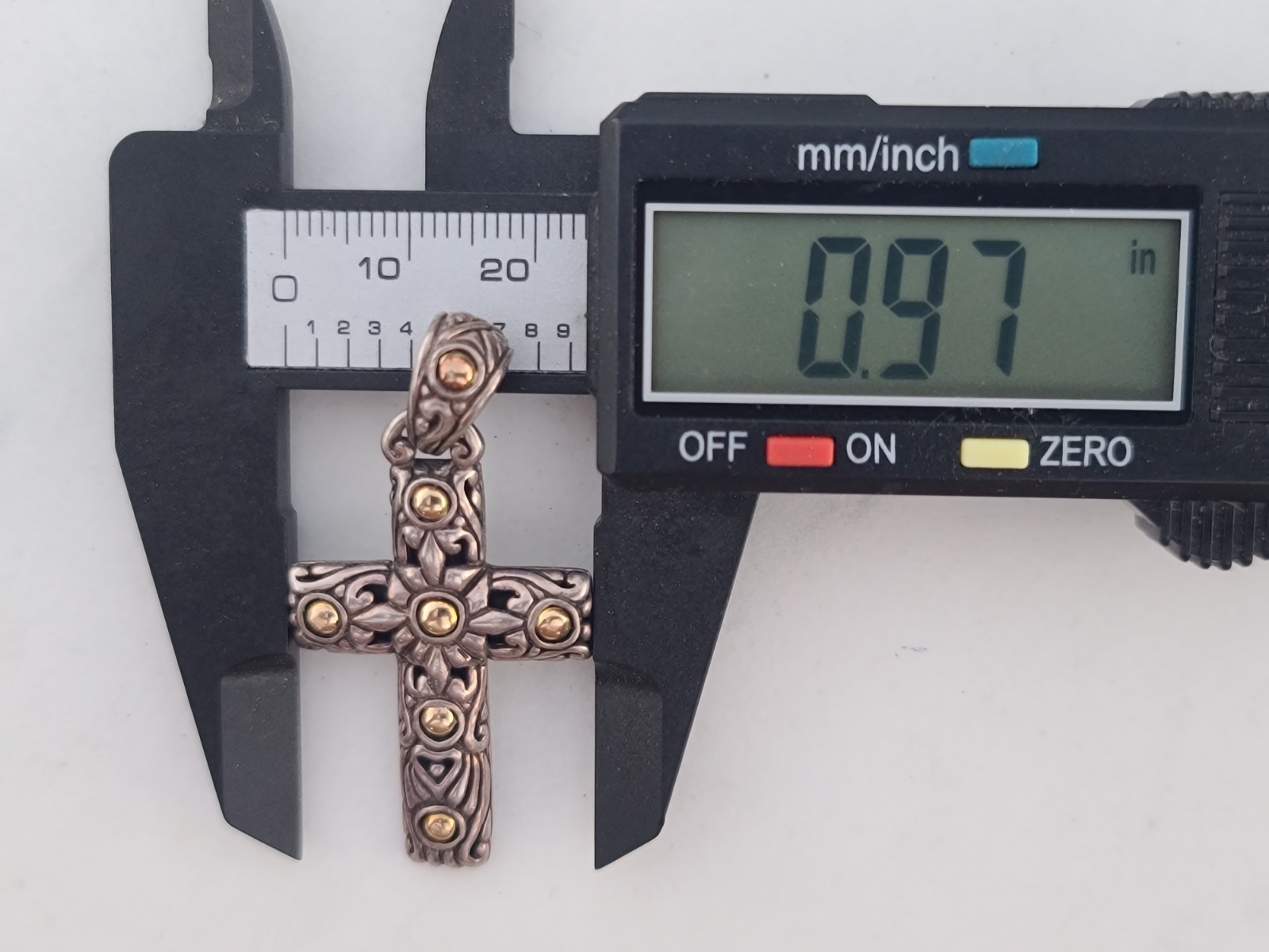 Sterling 925 Solid Silver & 18k Solid Yellow Gold… - image 11