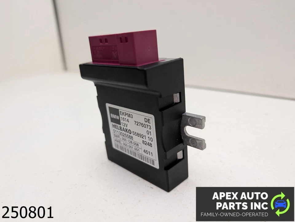 OEM 2011-2013 BMW 535i 3.0L BOMBA DE COMBUSTIBLE RELÉ UNIDAD DE MÓDULO DE CONTROL Foto 3 de 4