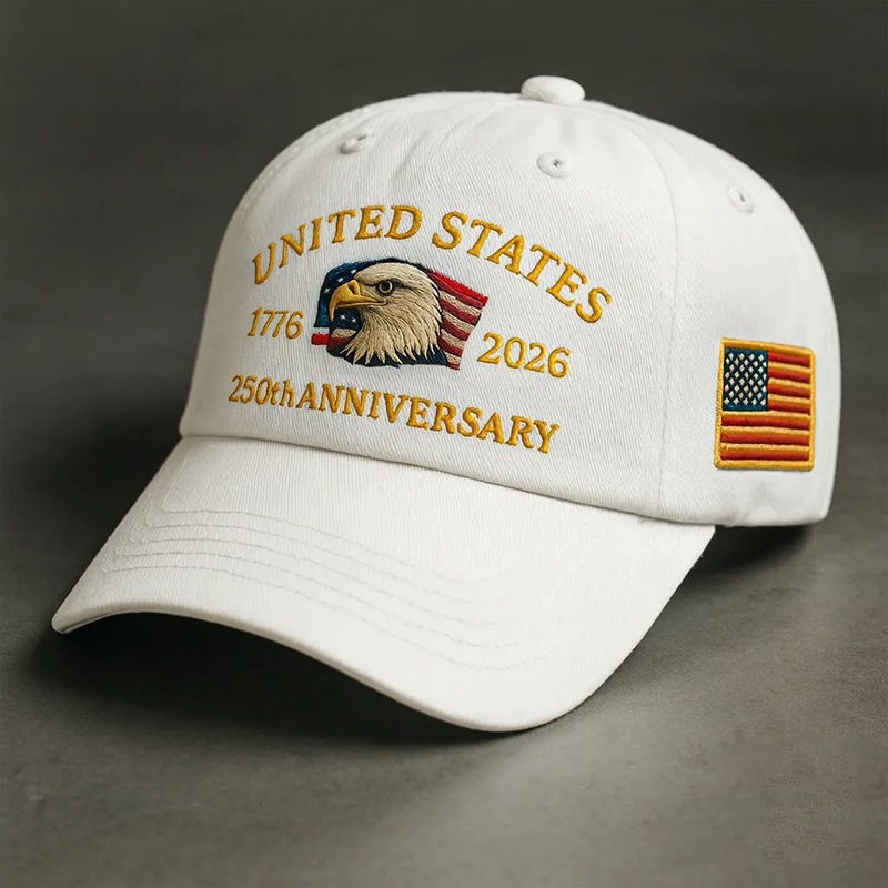 250th Anniversary of America Baseball Cap United States 3D Printed Hat ...
