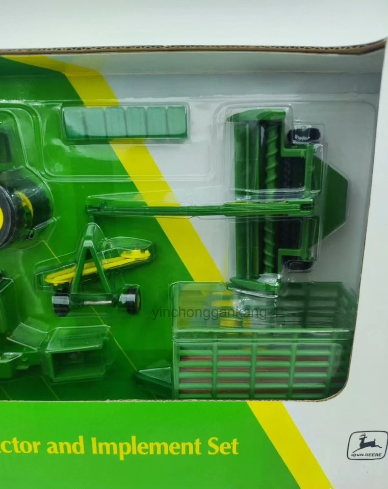 ERTL 1/64 John Deere Tractor Farm Implement Model Set Built-in a variety of rare - Image 3 of 4