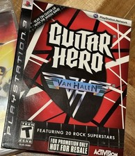 Guitar Hero Van Halen PS3 Promo Not For Resale Disc With Sleeve