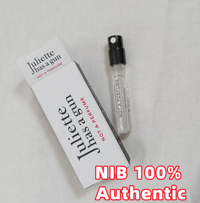 NIB 100%Authentic Juliette has a gun Not A Perfume Travel Spray, 0.25 oz/ 7.5 mL