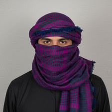 Military Shemagh Tactical Keffiyeh Scarf Wrap with Tassel Neck Head Scarf