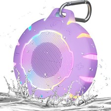 Waterproof Shower Bluetooth Speaker, Durable  Portable with Clear Sound, Ide...