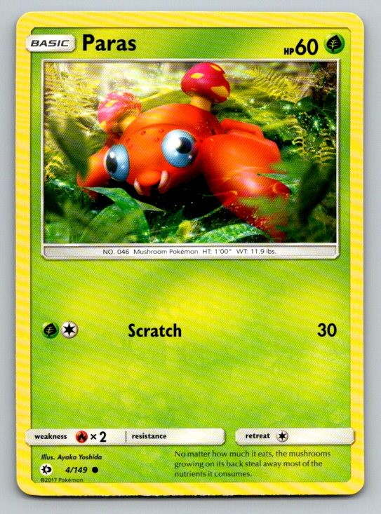 Paras SM Base Set 4/149 NM