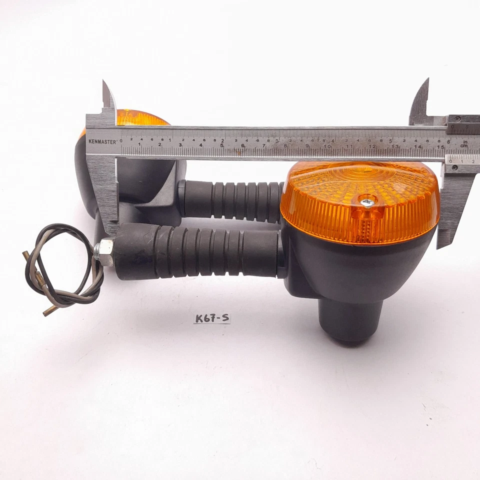 Señal de giro trasero Kawasaki KE100 KE125 KE175 KL250 KLR250 nuevo Foto 4 de 4