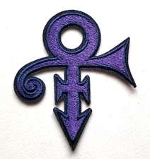 ❤️PRINCE THE ARTIST SYMBOL PURPLE RAIN MUSIC BATTLE VEST JACKET IRON ON PATCH