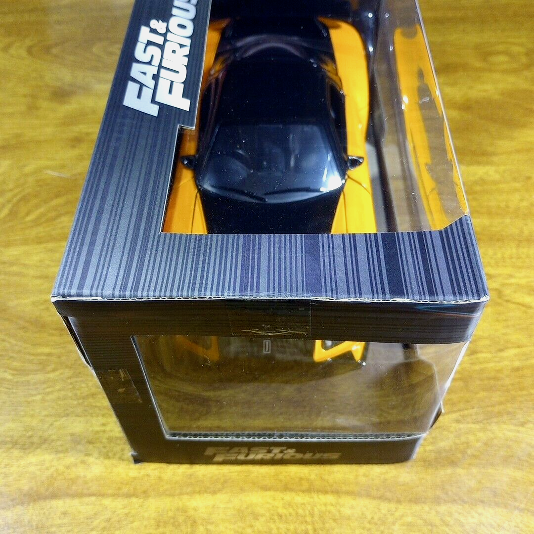 Jada 1:24 Fast & Furious Han's Mazda RX-7 Black Orange Diecast