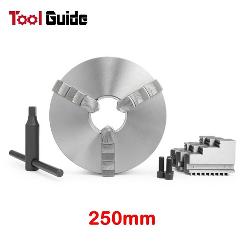 3 Jaw Self Centering 80/100/125 mm Metal Hardened Lathe Chuck CNC Reversable - Picture 13 of 13