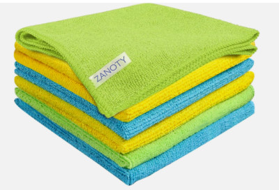 Microfiber Towels 24-Pack - Ideal Kitchen Cleaning Cloths,Soft, Highly Absorber