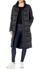 Women’s Amazon Essentials Lightweight Longer Length Cocoon Puffer Coat Sz Xl Nwt