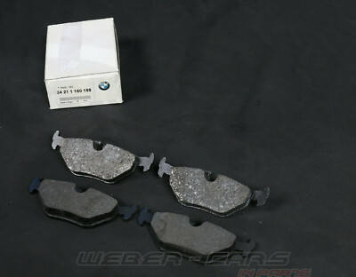 1160198 BMW 5 Series E34 540i M60 Rear Brake Pads 300x10 Brakes JURID 508