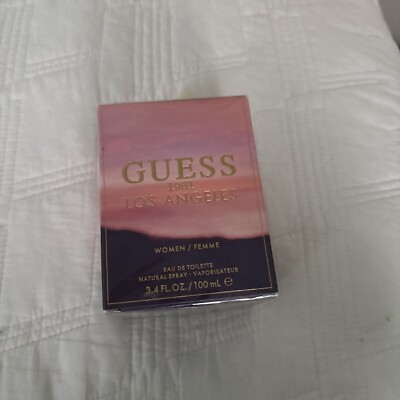 Guess 1981 Los Angeles 3.4 oz EDT Perfume for Women New In Box
