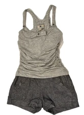 Womens NEW Small S JOLT Struck by Style Romper jumper one piece shorts & top