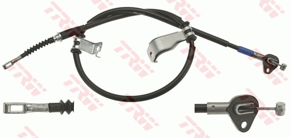 TRW Handbremsseil Links FüR Hyundai I10 1.0-1.2 12.07-12.17 OE 59760-0X300-image