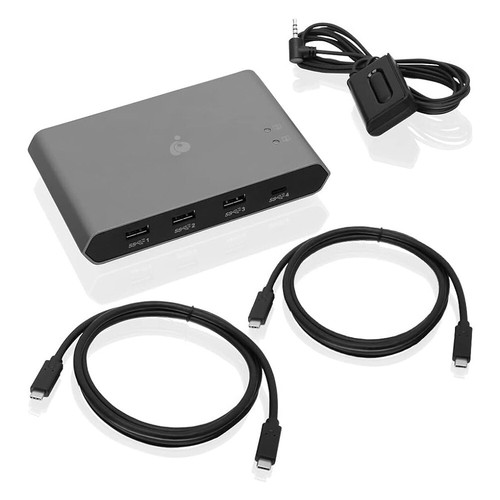IOGEAR GUS4C2 Access Pro USB-C Gen 2 ~ 2-Port Keyboard Mouse & Peripheral Switch - Photo 10/15