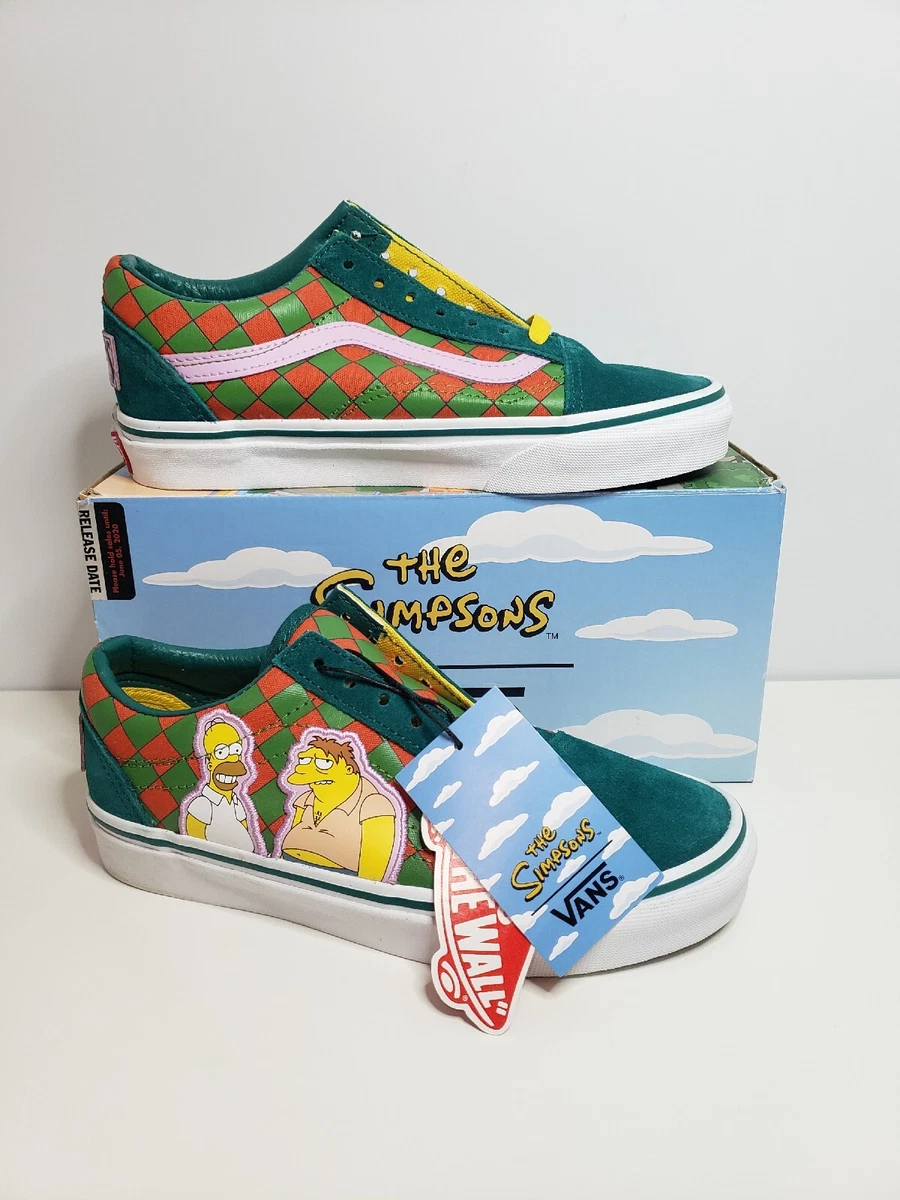 Shoes The Simpsons Moes Vans Vans X The Simpsons Moe's Tavern Old