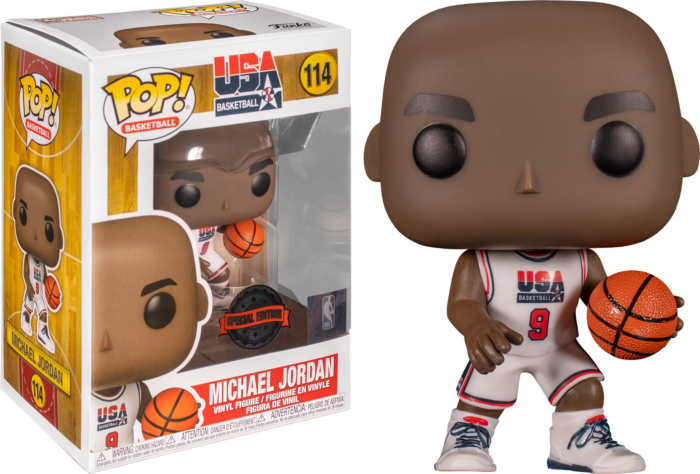 Michael Jordan USA Dream Team 1992 NBA POP! Basketball #114