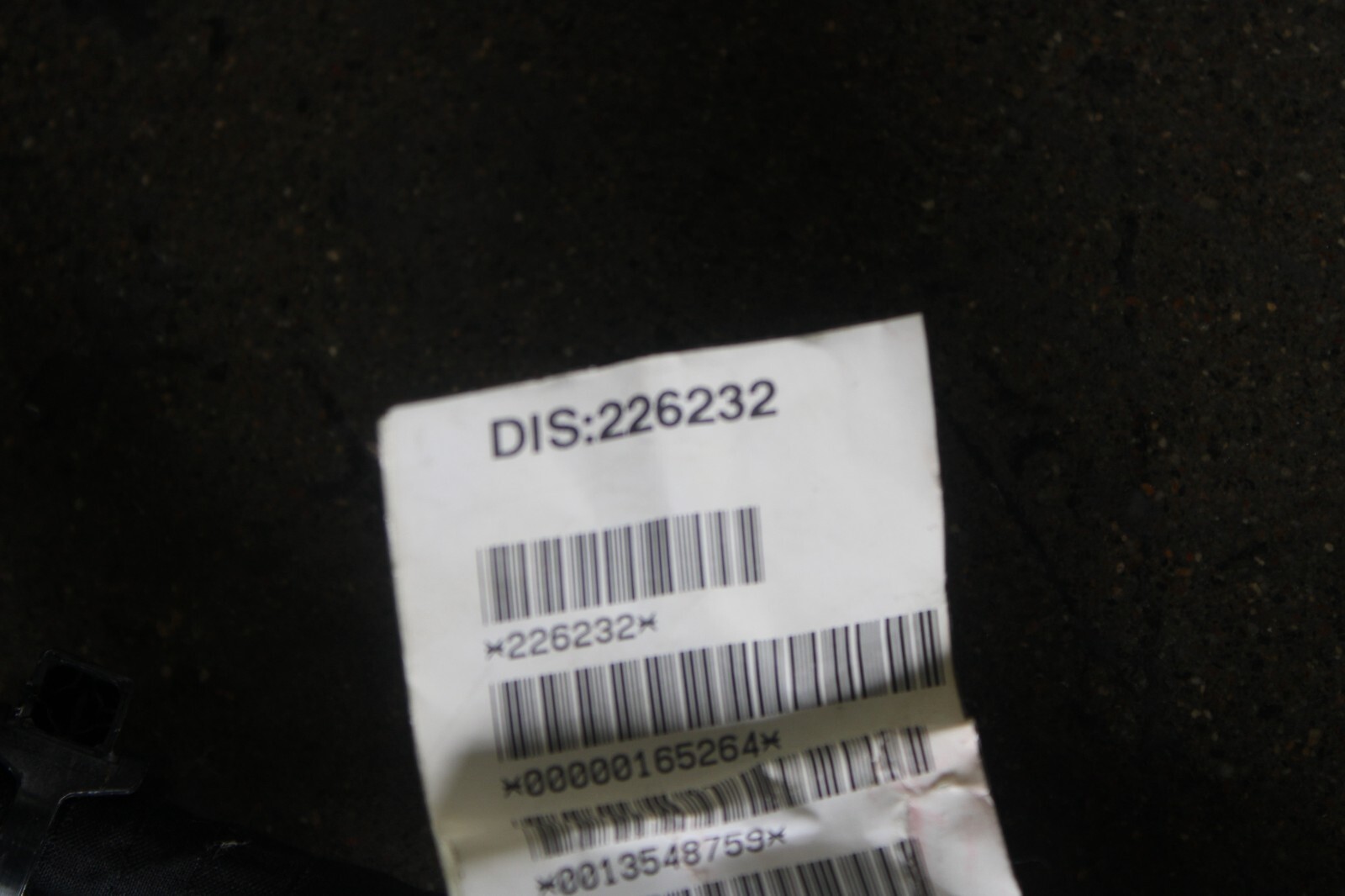 Ferrari 599 GTB, RH, Right, Door Wiring Harness, Used, P/N 226232
