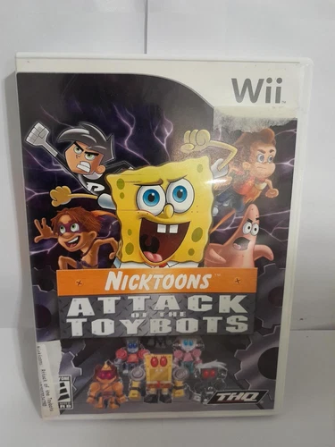 Nicktoons: Attack of the Toybots (Nintendo Wii, 2007) No manual