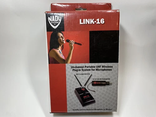 NADY MGT-16/MHT-16 Miniature Wireless Instrument System New Open Box Tested