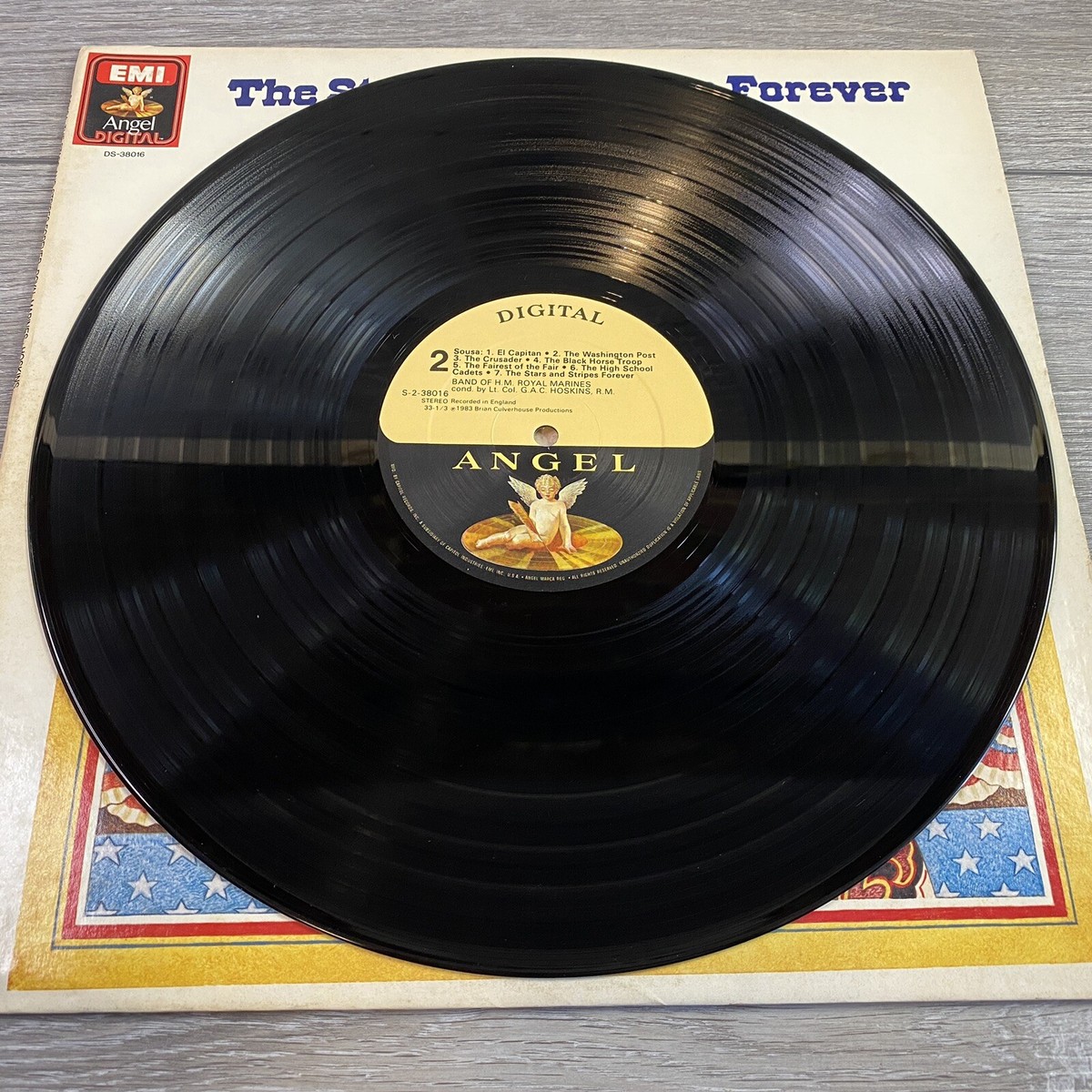 Stars And Stripes Forever レコード FRED WARING Stars And Stripes Forever 1942 4x10