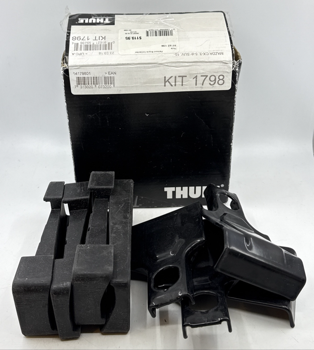 NEW IN BOX Thule Traverse Fit Kit 1798 Mazda CX-3, 5-Dr SUV, 15