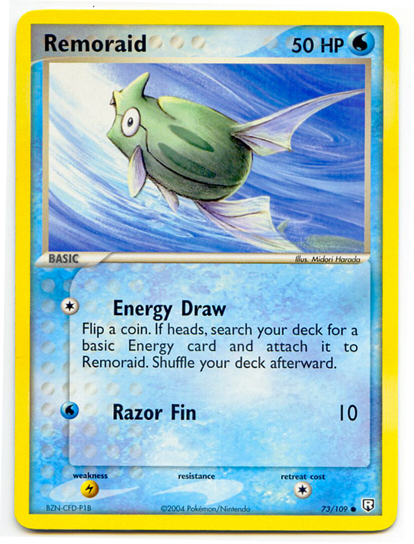 Remoraid 73/109 Non Holo Common EX Team Rocket Returns NM With