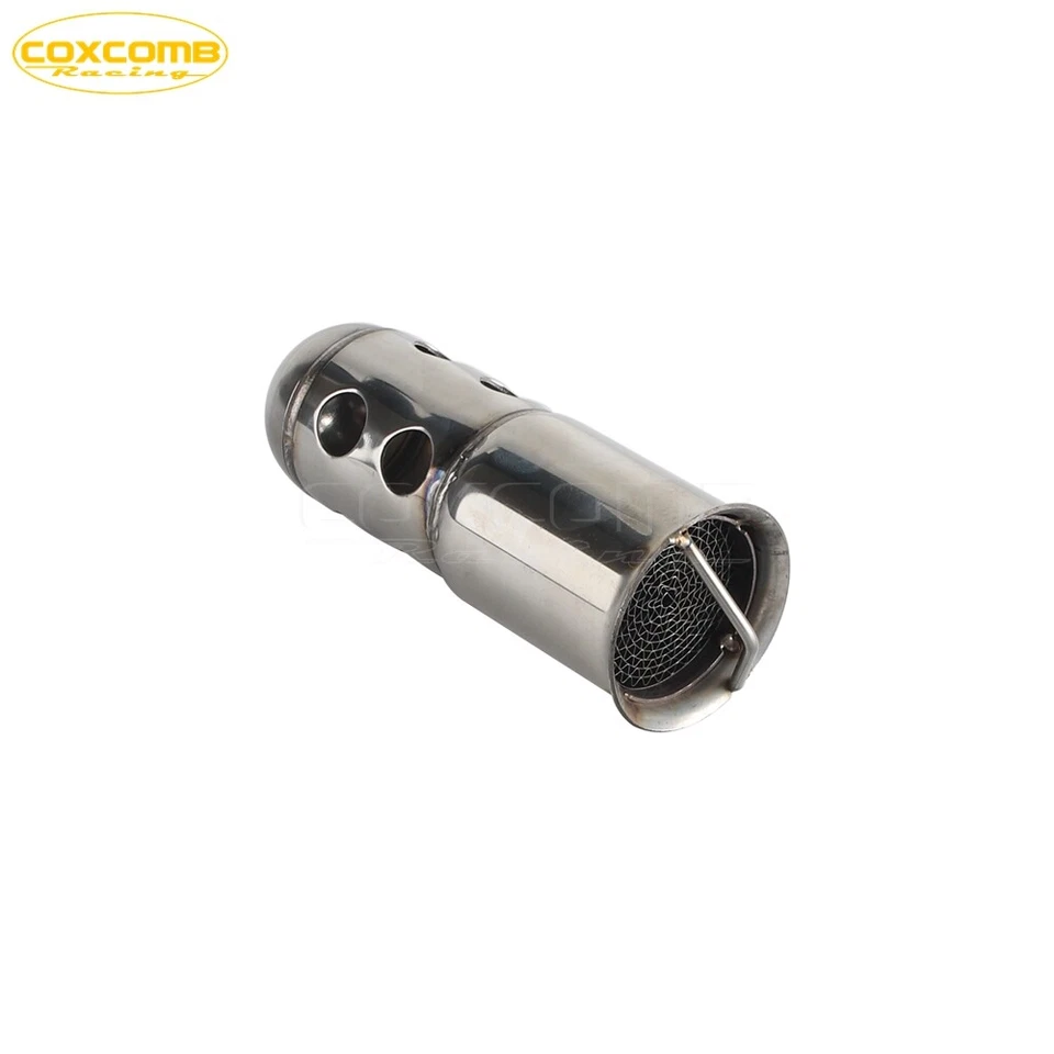 Silenciador asesino DB con inserción deflector extraíble para tubo silenciador de 51 mm Kawasaki Honda Foto 3 de 4