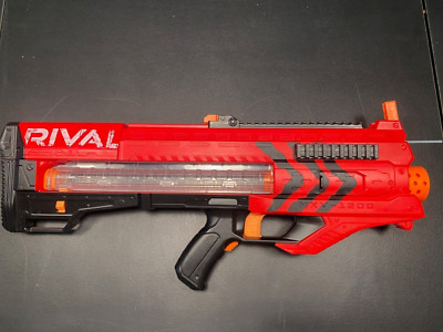 NERF Rival Zeus Red MXV-1200 Motorized Blaster Complete