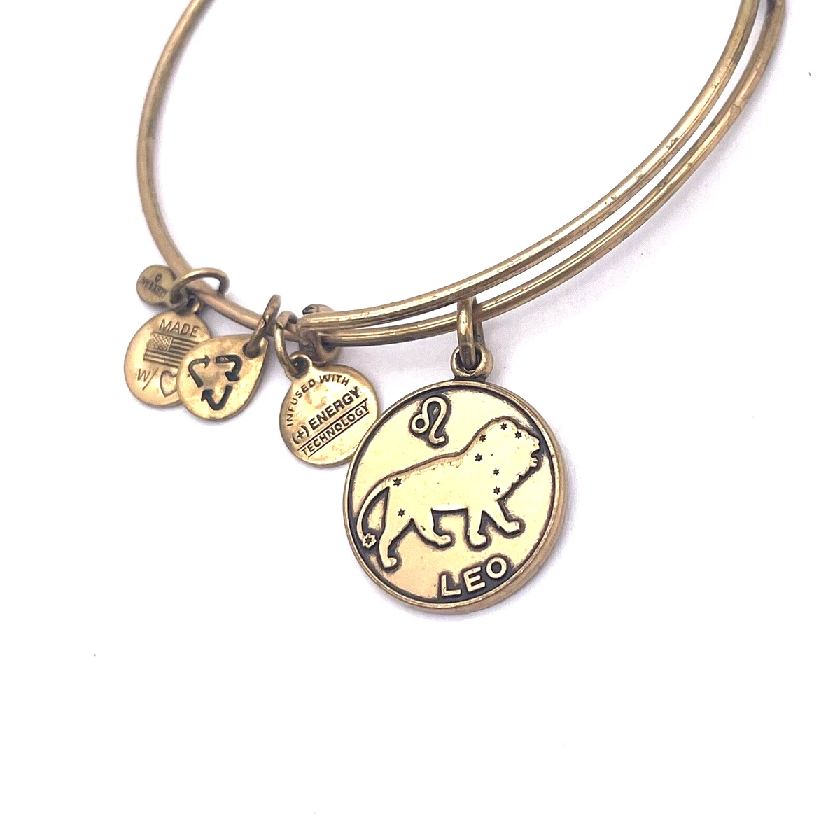 ALEX AND ANI Astrology Leo Bangle Bracelet Gold Tone eBay