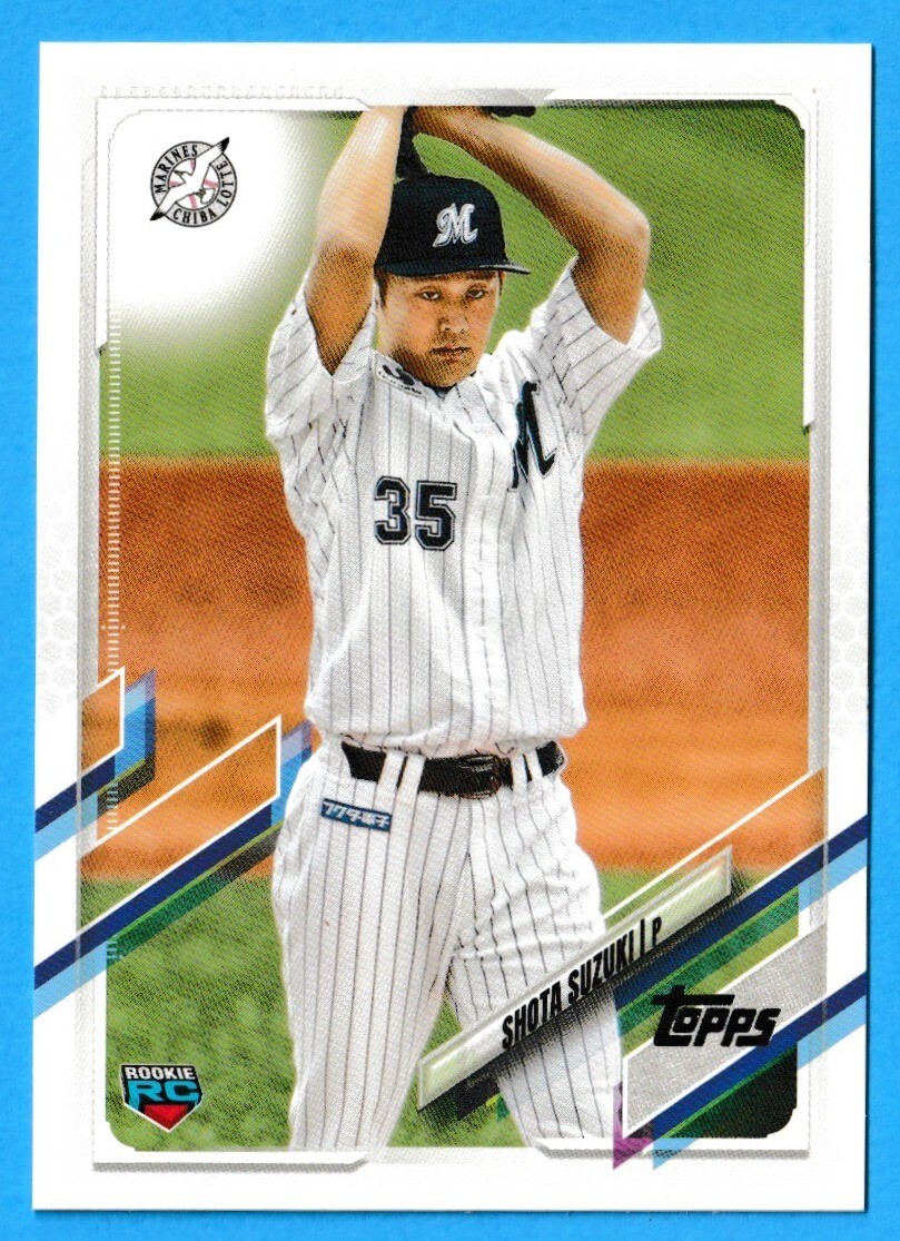 2021 Topps NPB Baseball Shota Suzuki RC #193 Chiba Lotte Marines