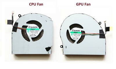 NEW CPU+GPU Cooling Fan For Dell Alienware 17 R4 R5 P31E ALW17C Laptop 04RFW1 #