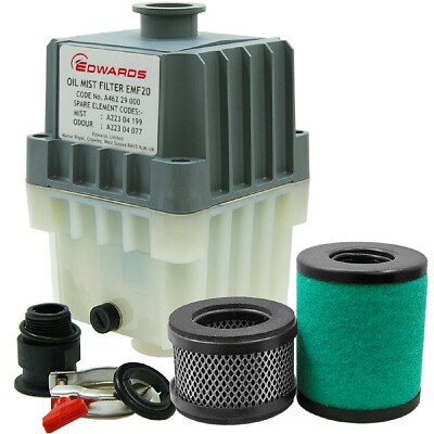 Edwards EMF20 Oil Mist Exhaust Filter A462-29-000 for Vacuum Pumps RV12