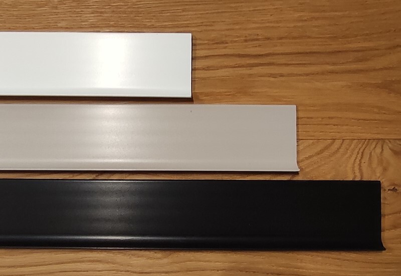 Battiscopa In PVC Espanso - 5 Barre Da 2 Metri - Colore Bianco - Foto 7