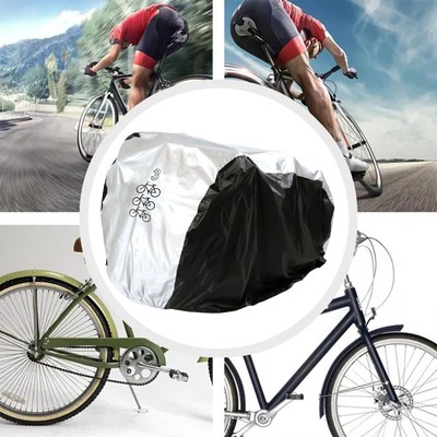 Ruluti Bike-Abdeckung Polyester Wasserdichte Fahrrad-Abdeckung