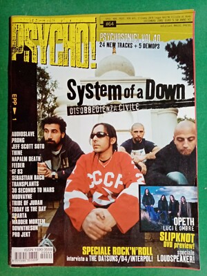 R@R@ Zeitschrift 90er Jahre Psycho! - System Of A Down - Ref.5855