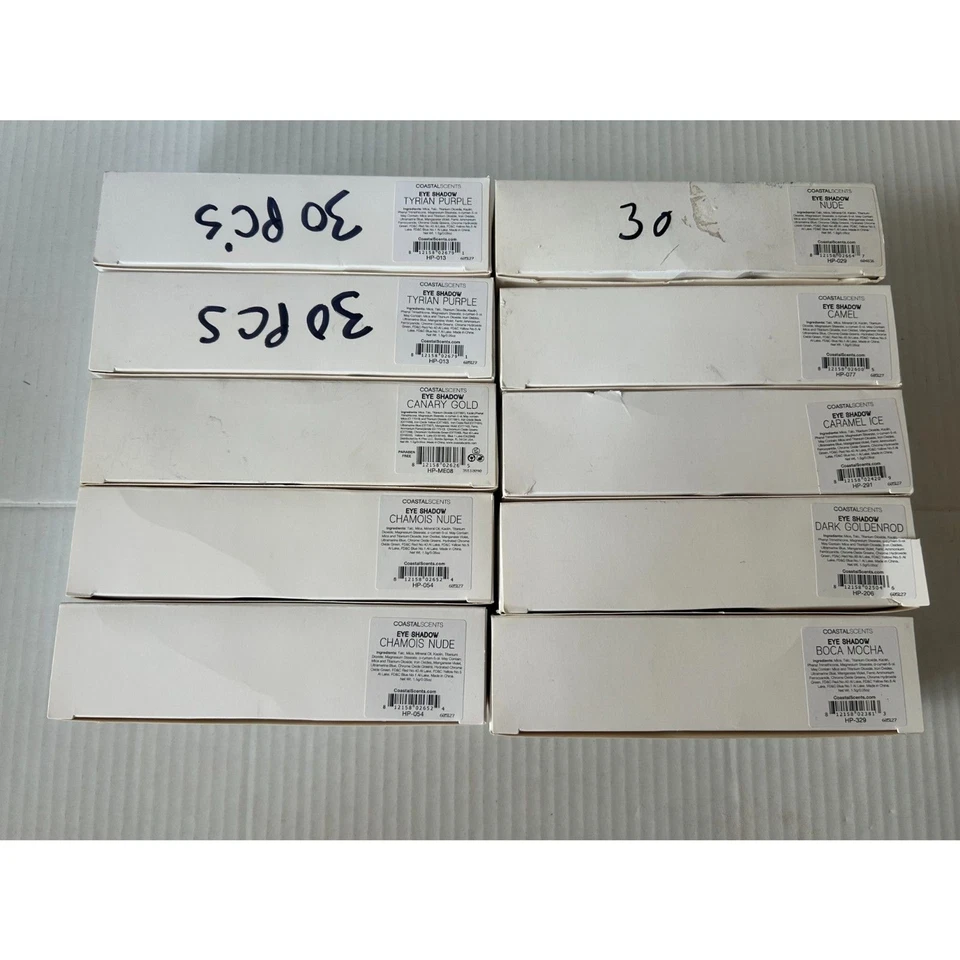 LOT OF 479 COASTAL SCENTS EYE SHADOWS 1.5g each - 14 different shades  - Image 2 of 3