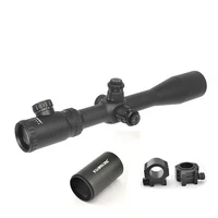 Visionking 4-16x44 Mil dot Tactical Rifle Scope Sunshade Low Picatinny Ring 21mm