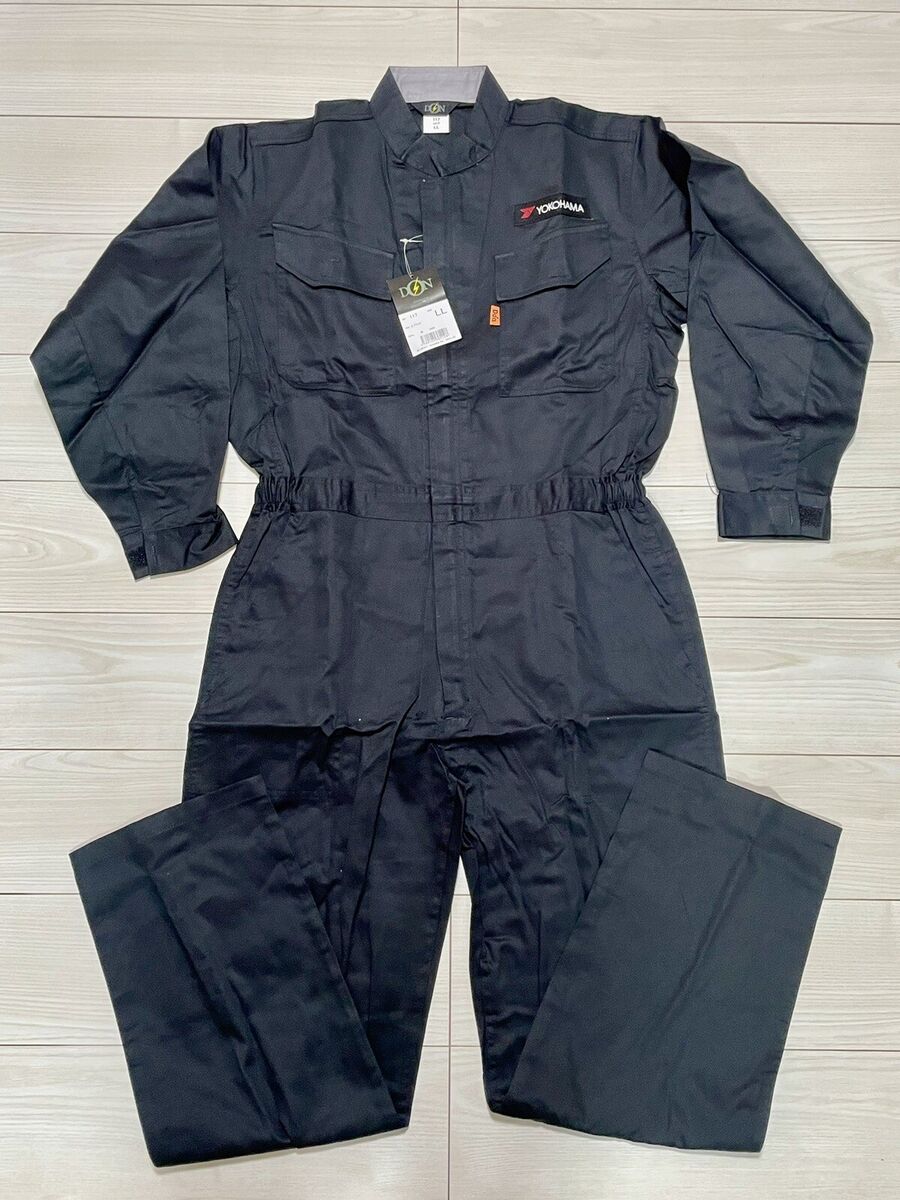 RARE Japanese YOKOHAMA TIRE dealer Mechanic Coverall RARE Japanese YOKOHAMA TIRE dealer Mechanic Coverall