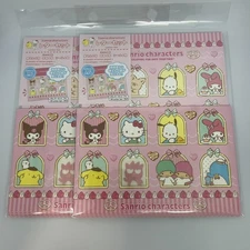 Sanrio characters stationery set 2packs daiso made in japan