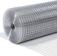 1/2  Galvanized Hardware Cloth 48" X 100' 19 Gauge, Hot-Dip Galvanized after Wel