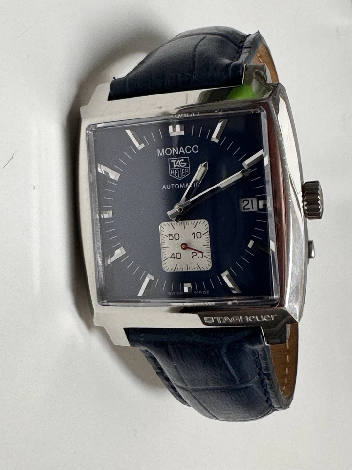 Reloj TAG Heuer Monaco negro para hombre - WW2110 Foto 4 de 4