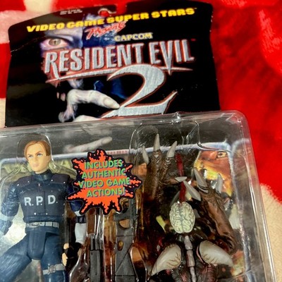 Leon S. Kennedy & Licker Resident Evil 2 MIB Biohazard Toybiz Toy